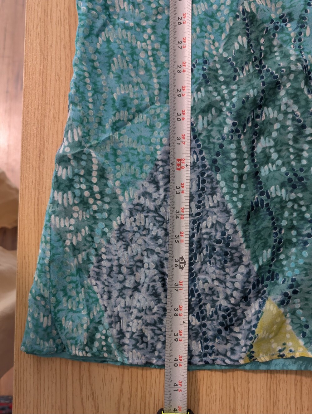 Vintage 100% Silk Dress By Tess Size 8 - Picture 6 of 7